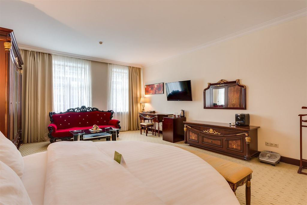 Taganka — Двухместный номер с 1 кроватью Люкс с сауной