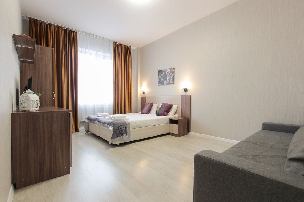 ЛунаПулково — Апартаменты с ванной, лоджией и собственной кухней