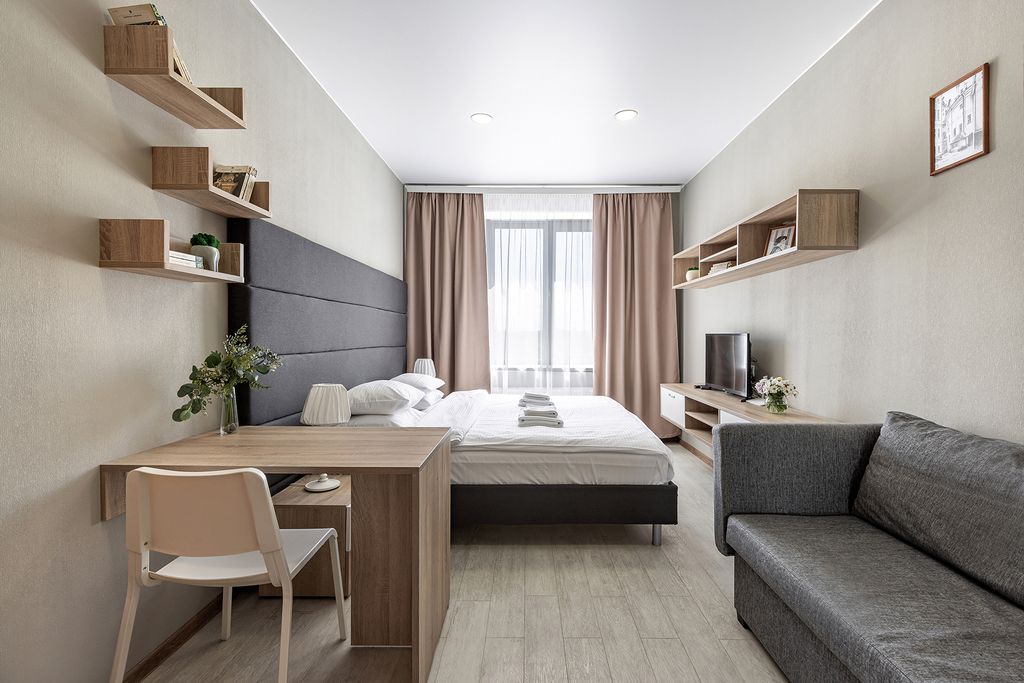 АпартПейдж Елагин — Апартаменты однокомнатный апартамент напротив Елагина острова