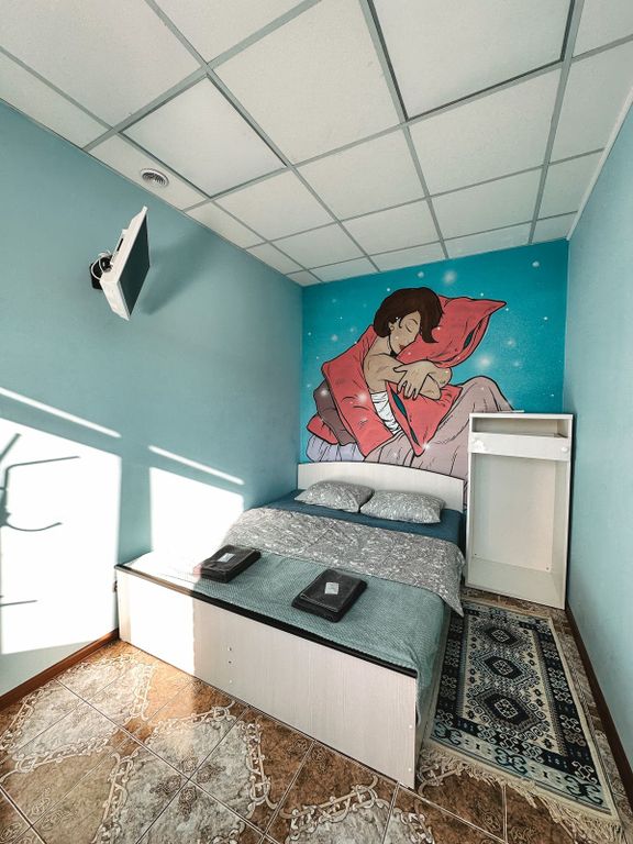 40 Подушек — Двухместный номер с 1 кроватью с телевизором