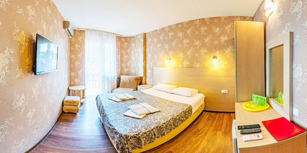 Оазис — Двухместный номер с 2 отдельными кроватями с террасой