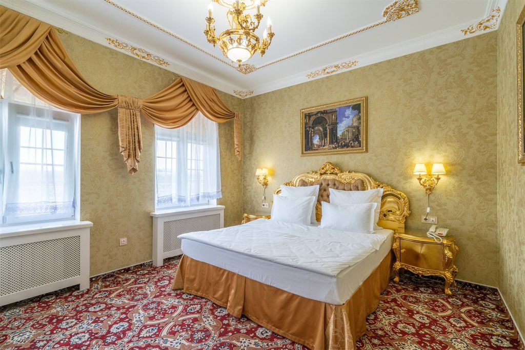 Петровский причал — Двухместный номер с 1 кроватью люкс атаманский