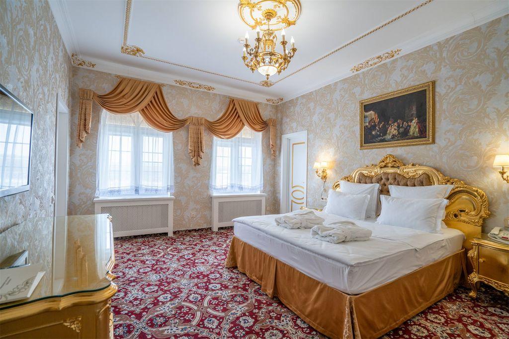 Петровский причал — Двухместный номер с 1 кроватью люкс Екатерининский