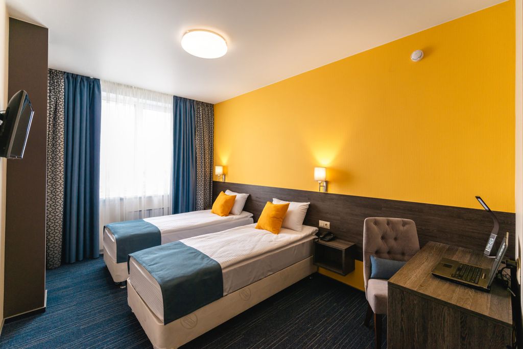 Авитель — Двухместный номер с 2 отдельными кроватями стандарт