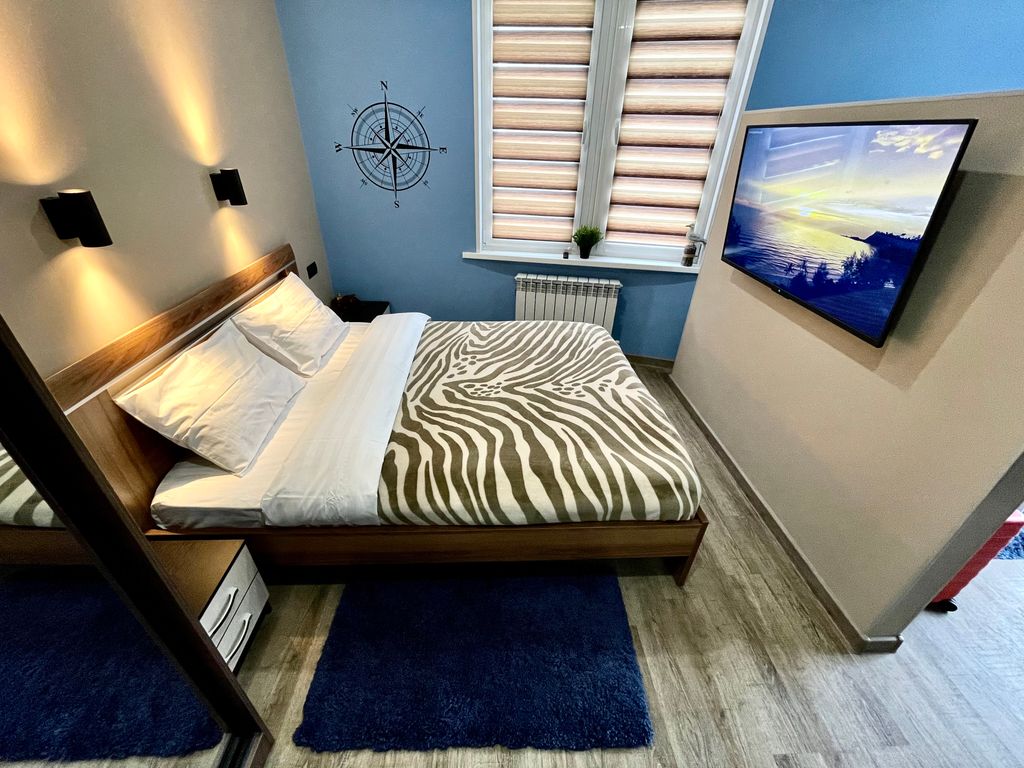 Pallada Hotel — Семейный номер №9 люкс с балконом и видом на море