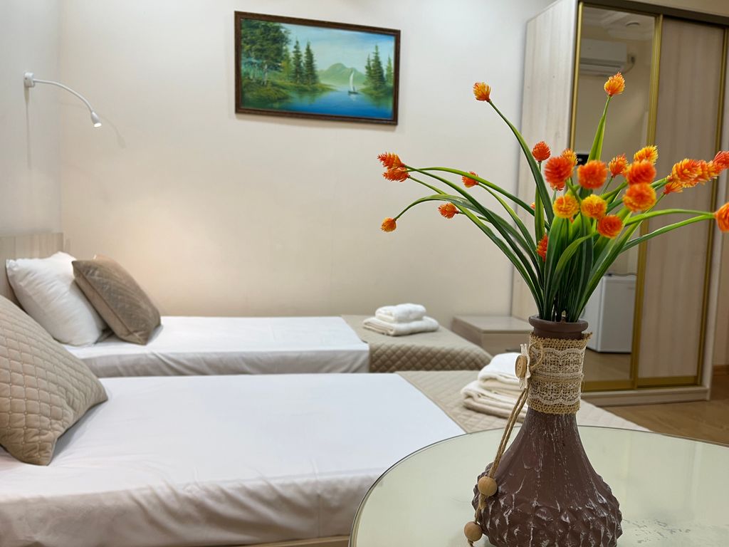 Академия — Двухместный номер с 2 отдельными кроватями эконом