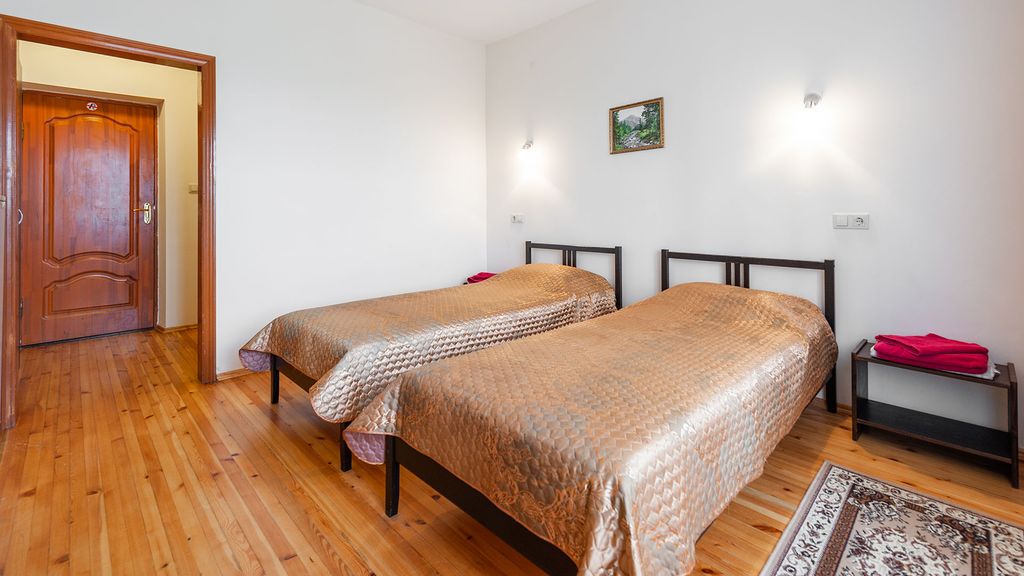 Каменка — Двухместный номер с 2 отдельными кроватями стандарт с видом на город