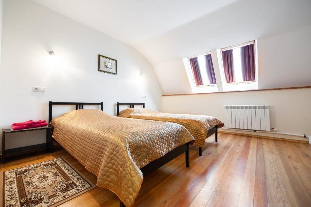 Каменка — Двухместный номер с 2 отдельными кроватями стандарт с видом на город