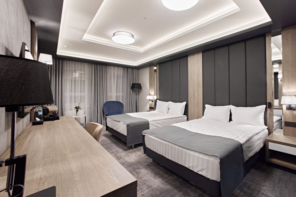 Мегаполис — Двухместный номер с 2 отдельными кроватями стандарт