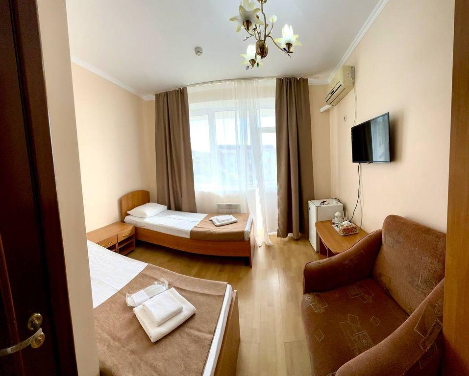 LooBeach SeaView — Двухместный номер с 1 кроватью делюкс улучшенный до 3х человек с видом на море