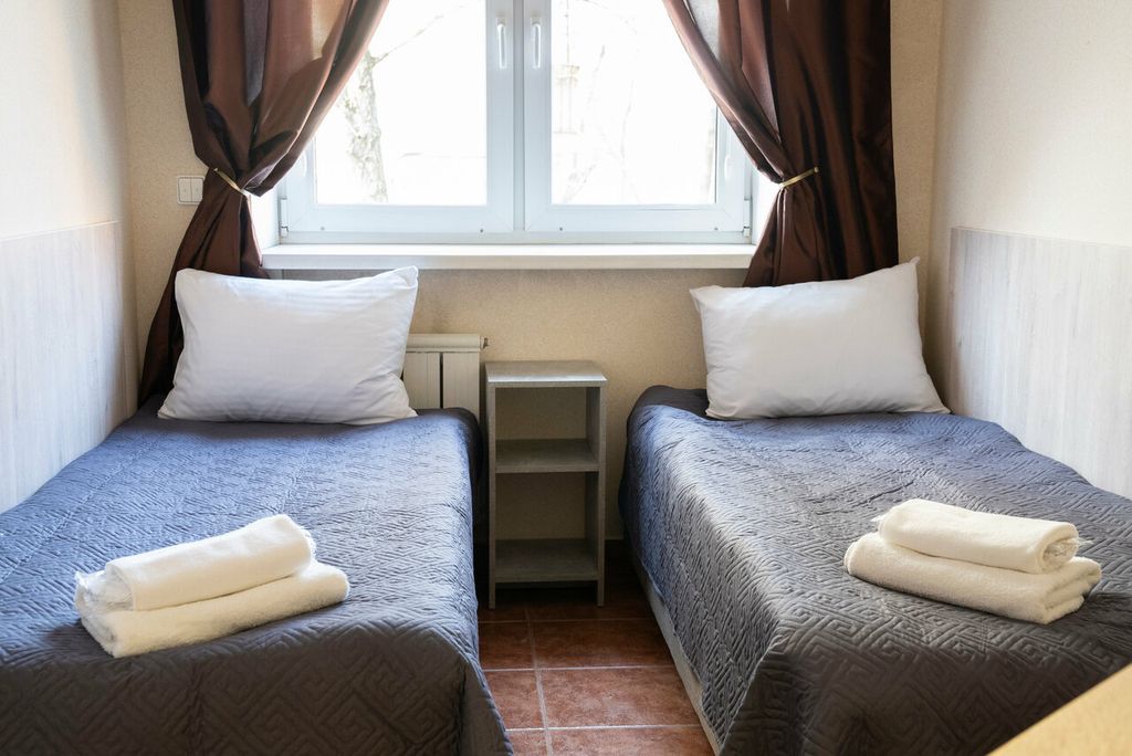 Афина — Двухместный номер с 2 отдельными кроватями эконом