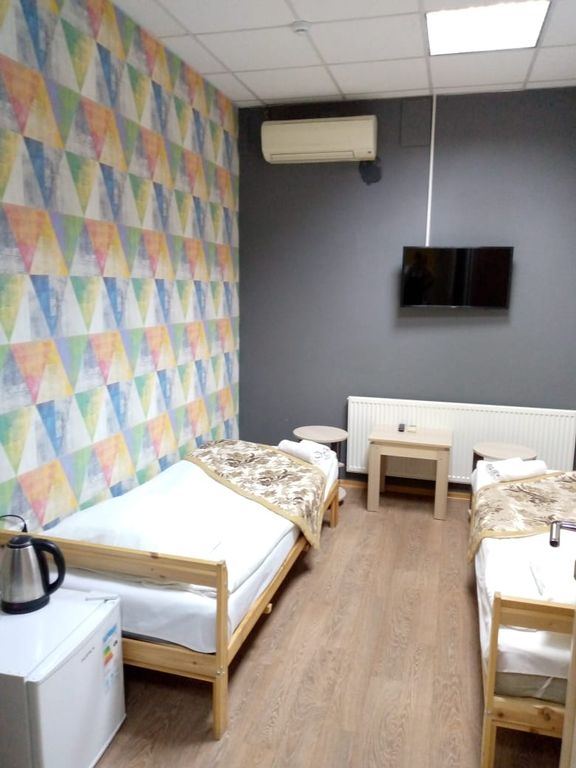 Апельсин на Вернадского — Двухместный номер с 2 отдельными кроватями эконом