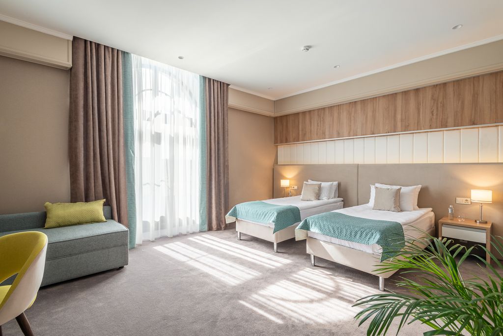 Вилла Альпина — Двухместный номер с 1 кроватью делюкс Плюс