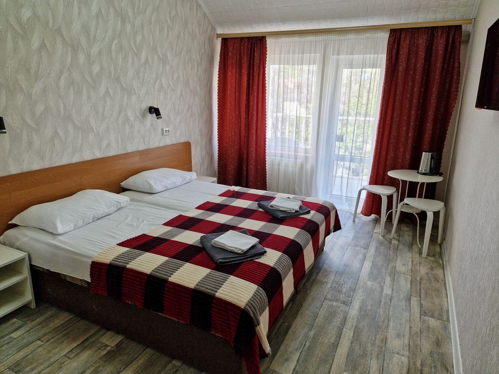 На Украинской — Двухместный номер с 2 отдельными кроватями эконом