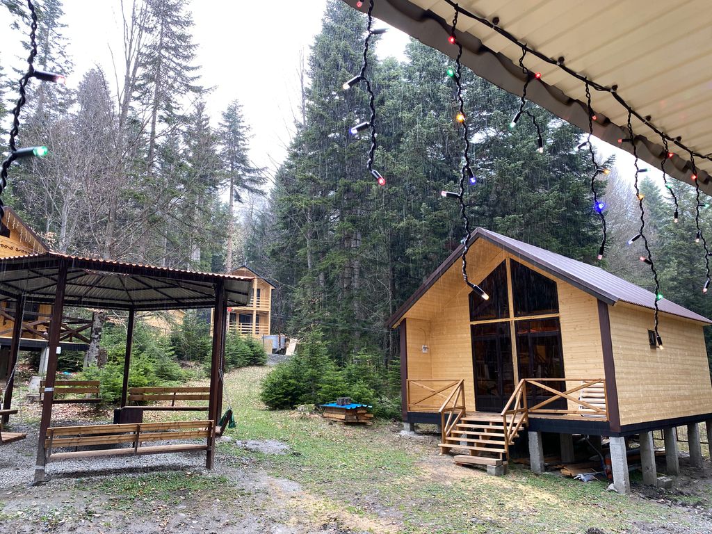 Поляна Зубров — Двухместный номер с 1 кроватью стандарт с видом на горы