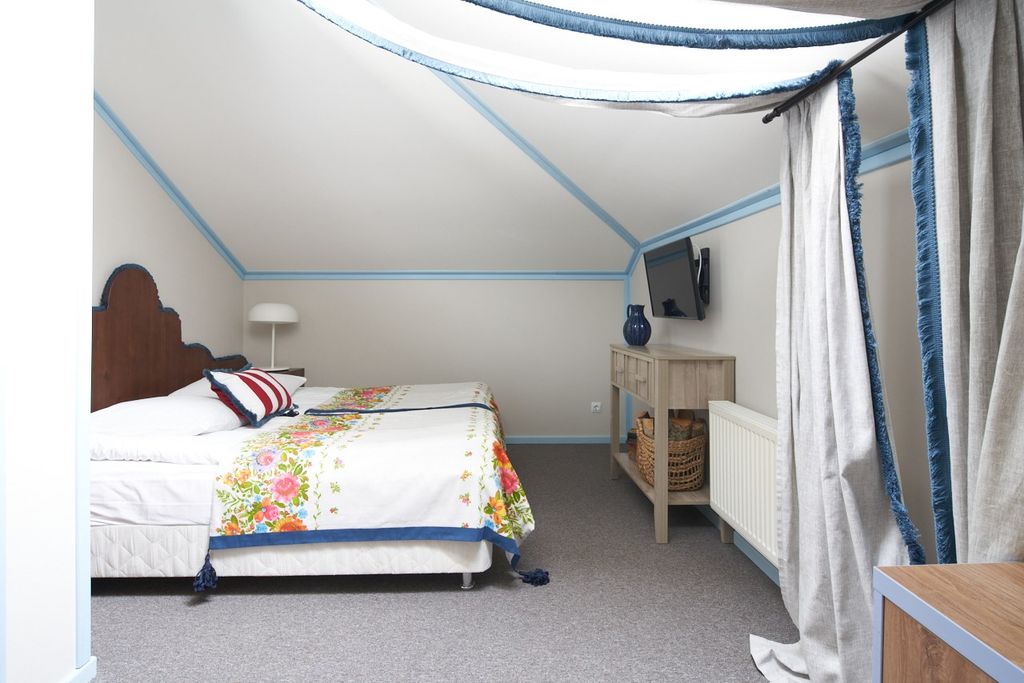 Юрьевское подворье — Двухместный номер с 1 кроватью или 2 односпальными кроватями стандарт