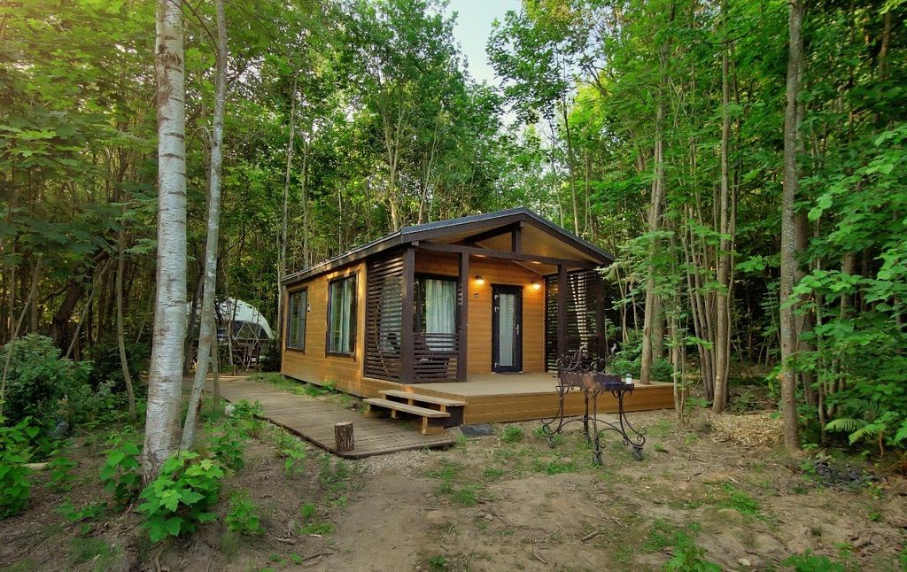 Юрьевское подворье — Дом деревянный с панорамным остеклением