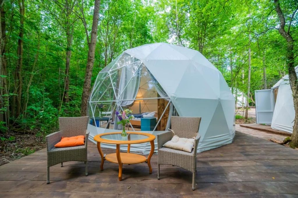 Юрьевское подворье — Двухместный номер с 1 кроватью всесезонный глэмпинг