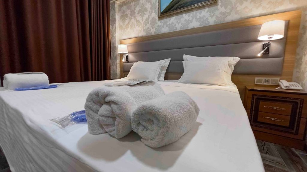 Океан — Двухместный номер с 1 кроватью или 2 отдельными кроватями стандарт с видом на море