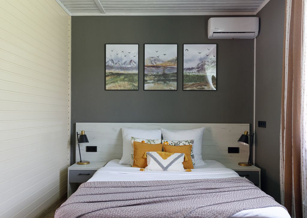 Бергамо — Двухместный номер с 1 кроватью и с двуспальным диваном Делюкс с балконом