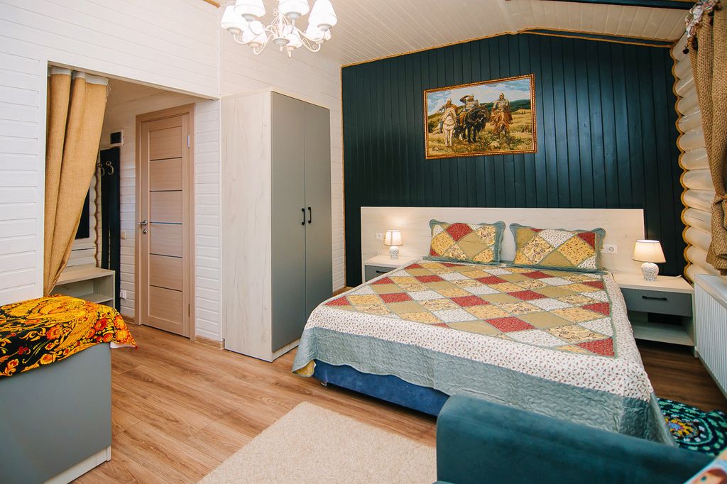 Бергамо — Четырёхместный номер люкс в русском кантри стиле с собственной террасой