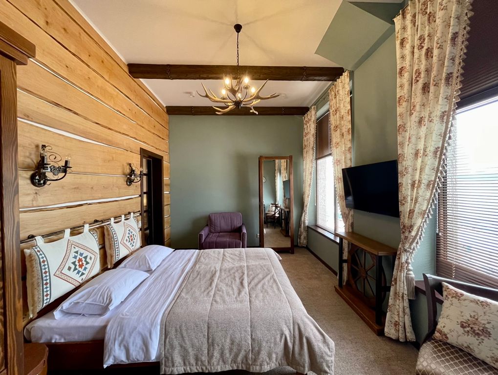 Saloon Western — Двухместный номер с 1 кроватью Делюкс с видом на море