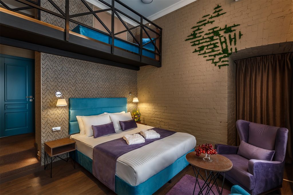 Mansilion — Трёхместный номер Двухуровневый делюкс