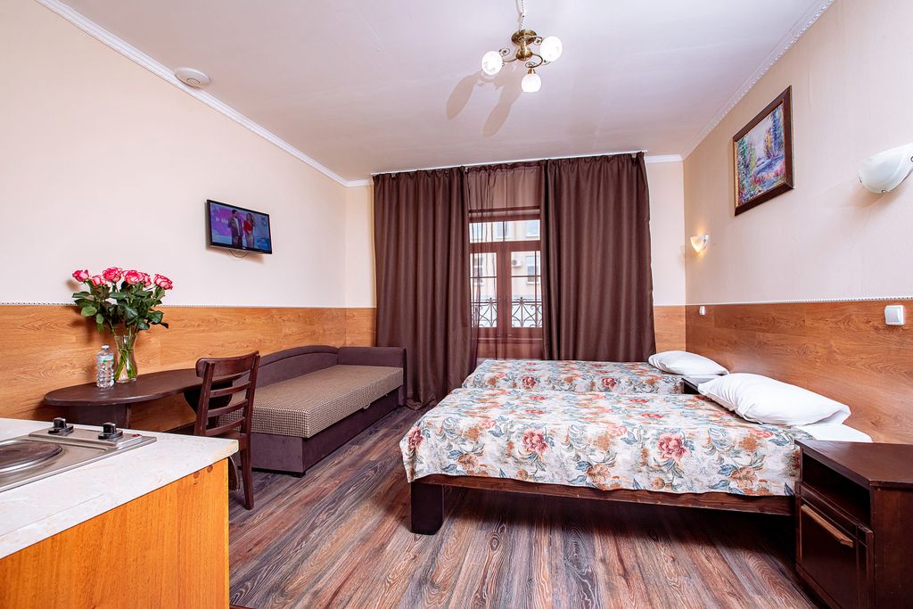 365 СПБ — Четырёхместный номер студия