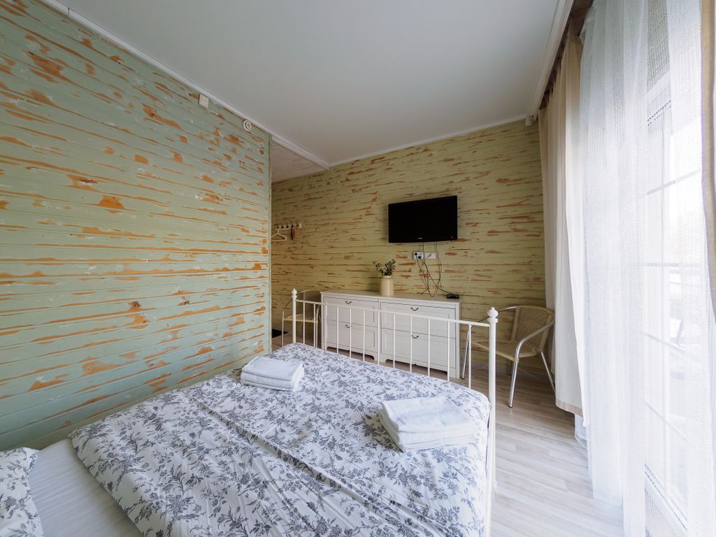 Островский причал — Двухместный номер с 1 кроватью стандарт с видом на берег