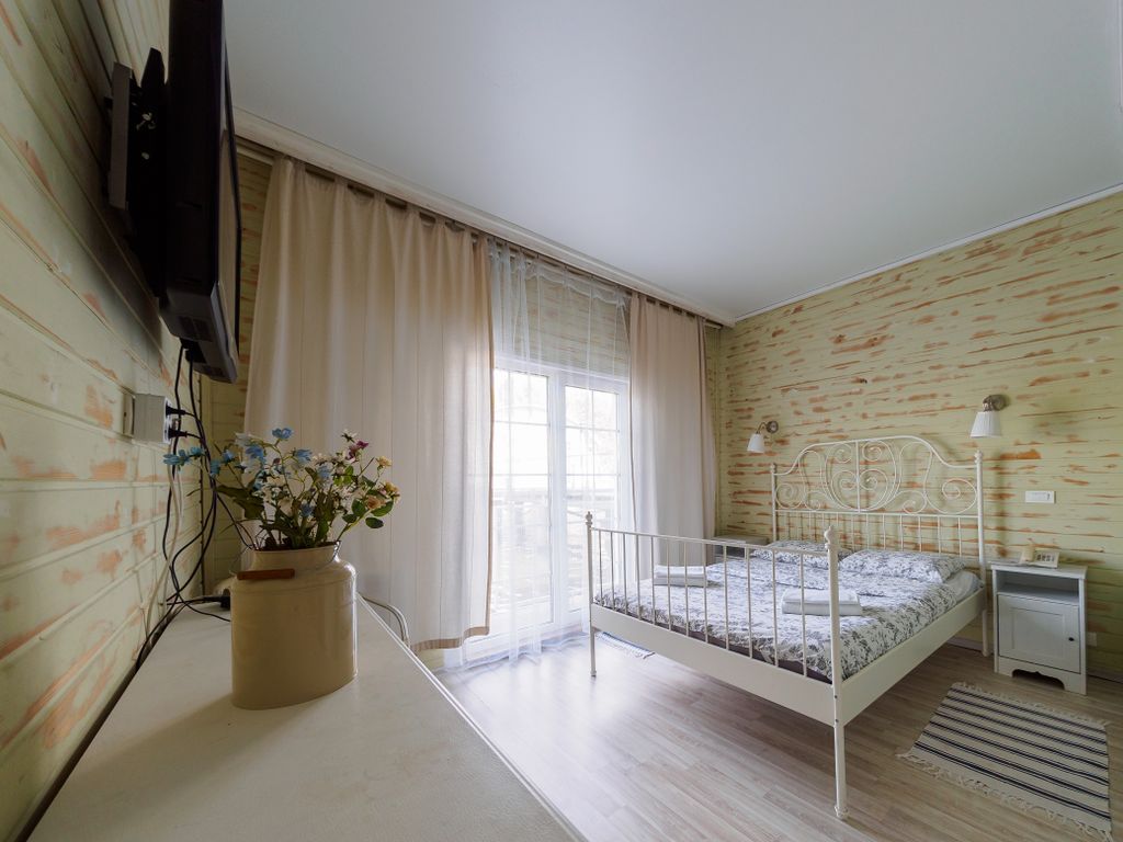 Островский причал — Двухместный номер с 1 кроватью стандарт с видом на Волгу