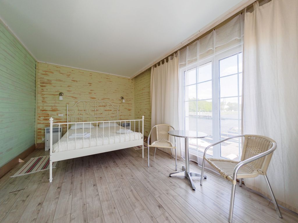 Островский причал — Двухместный номер с 1 кроватью люкс с видом на Волгу