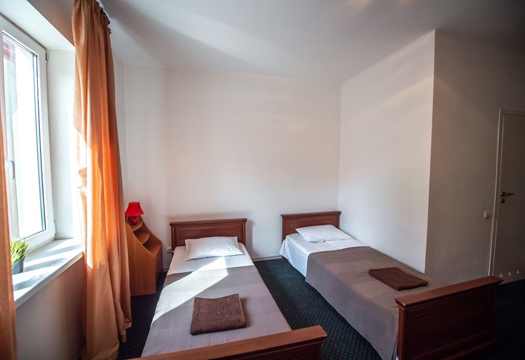 Элит — Двухместный номер с 2 отдельными кроватями 1 этаж без кондиционера