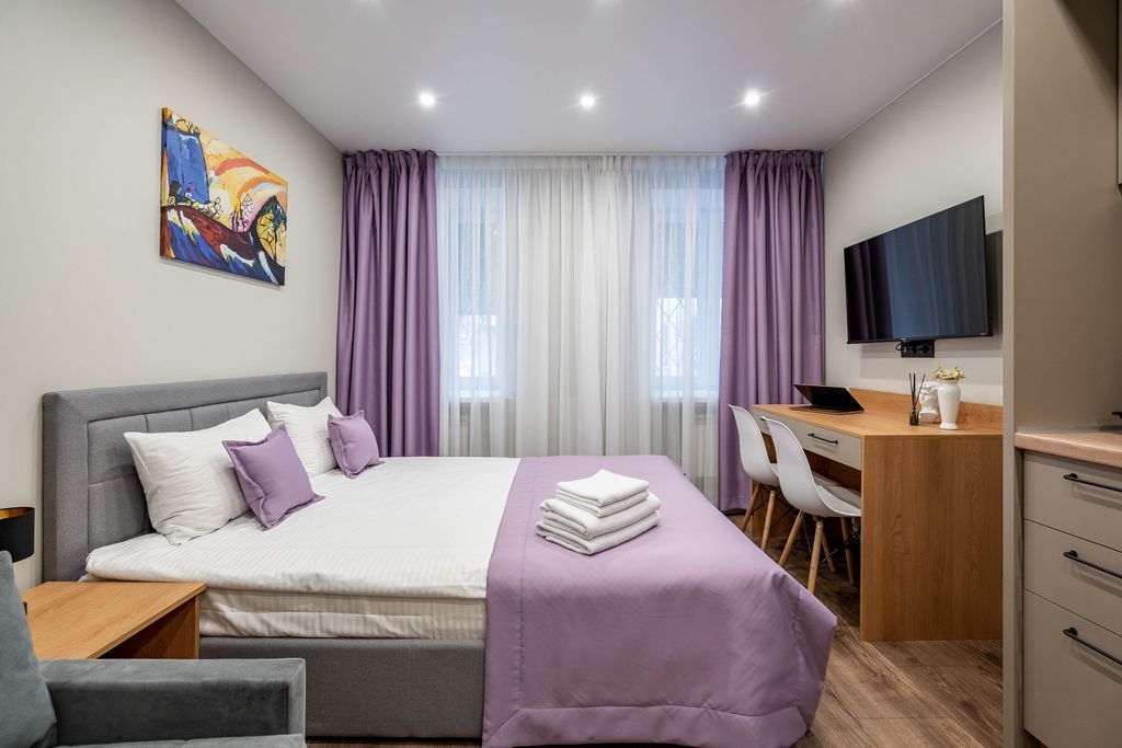 Moov Apart Artel — Двухместный номер с 1 кроватью с креслом