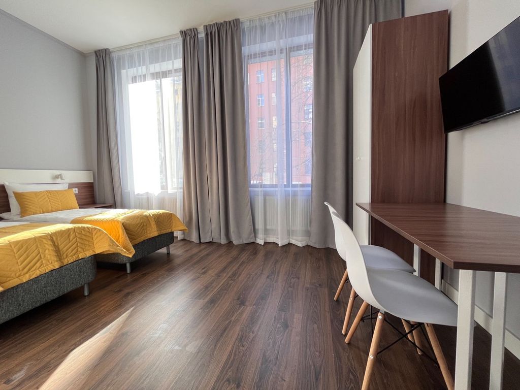 Демократ на 9-ой Советской 5А — Двухместный номер с 2 отдельными кроватями улучшенный