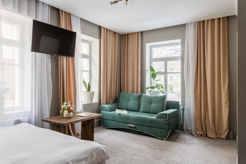 Тихонов на Ордынке — Четырёхместный номер семейный делюкс