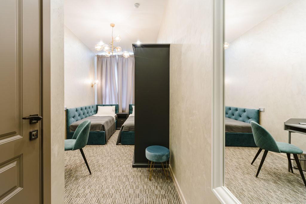 Simple Weekend Inn — Двухместный номер с 2 отдельными кроватями улучшенный