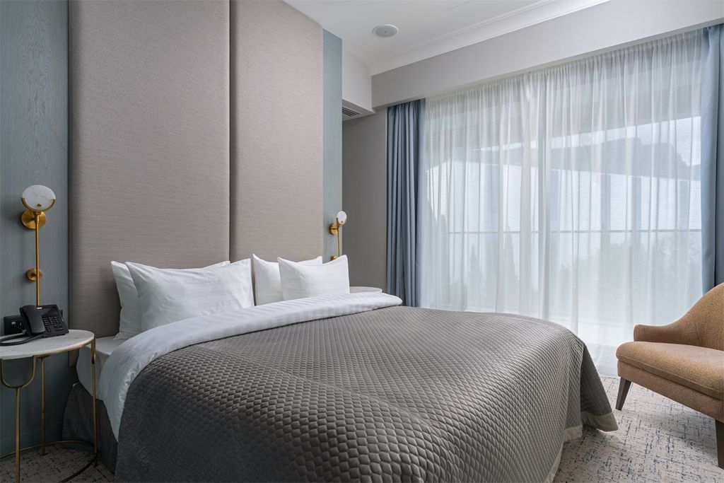 Luciano wellness spa foros — Четырёхместный номер люкс с видом на море