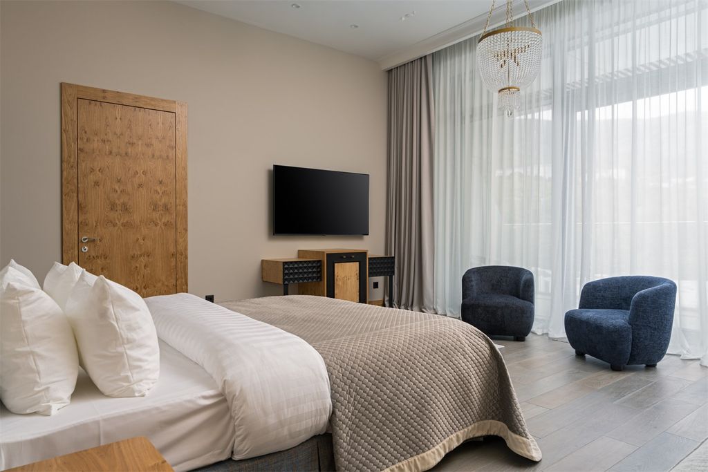 Luciano wellness spa foros — Двухместный номер с 1 кроватью супериор премиум с видом на море