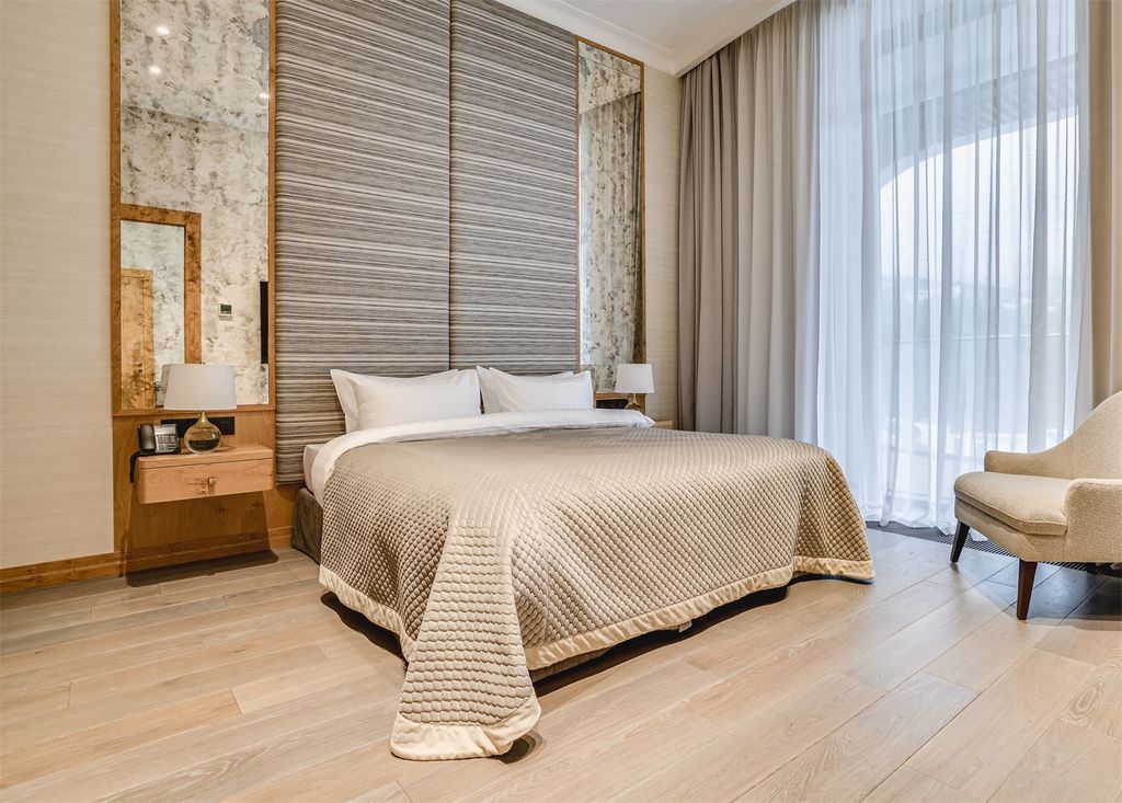 Luciano wellness spa foros — Четырёхместный номер джуниор сьют премиум с видом на парк