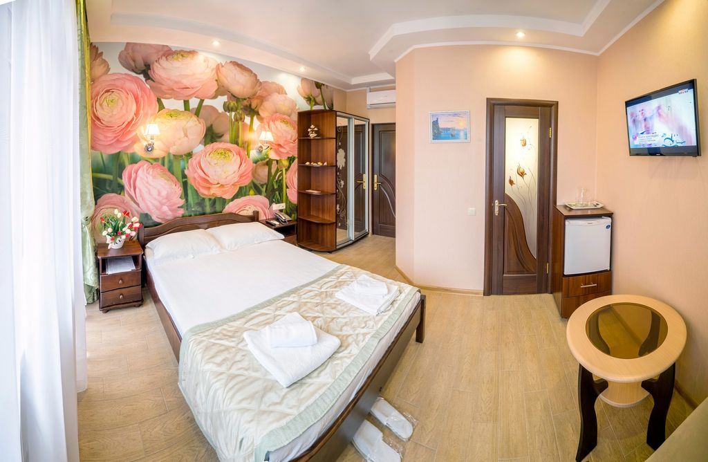 Чёрное море — Двухместный номер с 1 кроватью Люкс с балконом