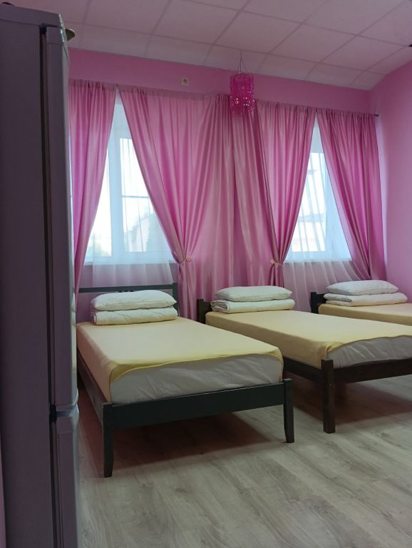 Эко-хостел — Многоместный смешанный номер с собственным санузлом