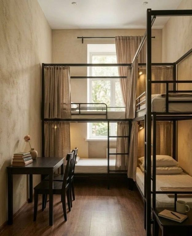 Rooms — Многоместный смешанный номер 4-х местный