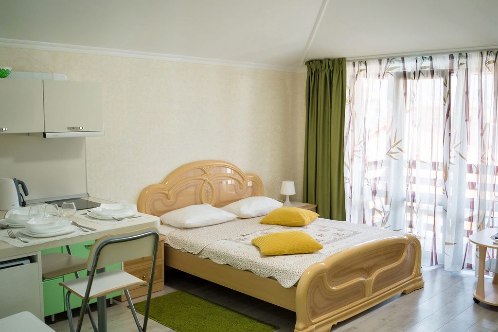 Цветочный рай — Двухместный номер с 1 кроватью студия 2