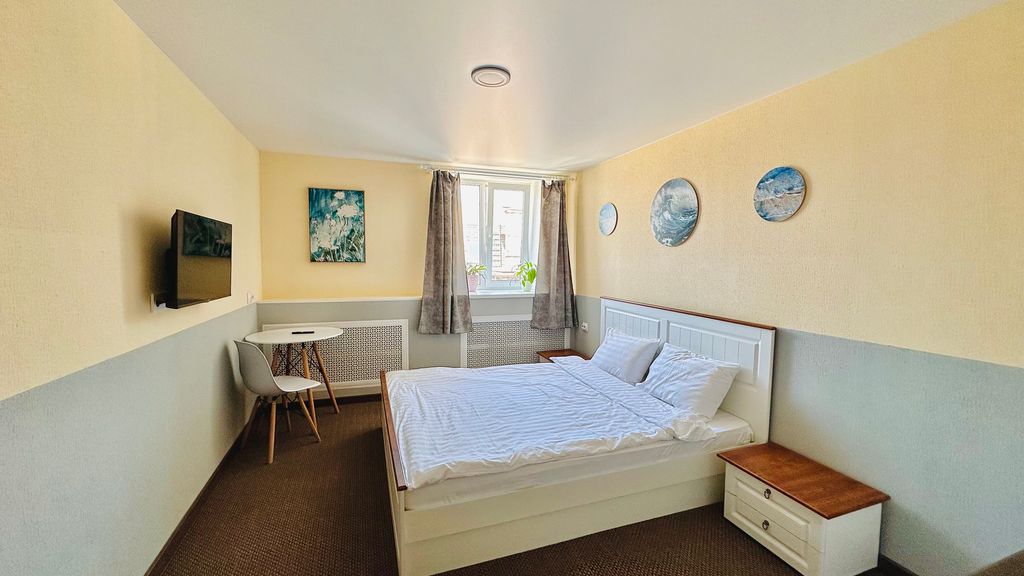 Миллионка — Двухместный номер с 1 кроватью стандарт с видом на город