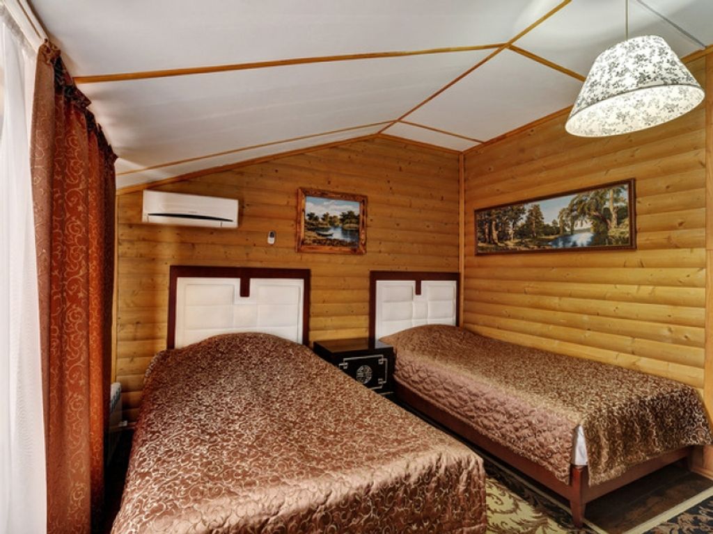 Хуторок — Двухместный номер с 2 отдельными кроватями Стандарт