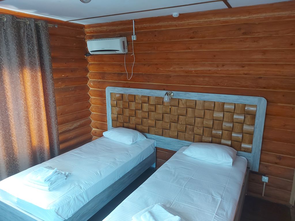 Хуторок — Двухместный номер с 2 отдельными кроватями Комфорт