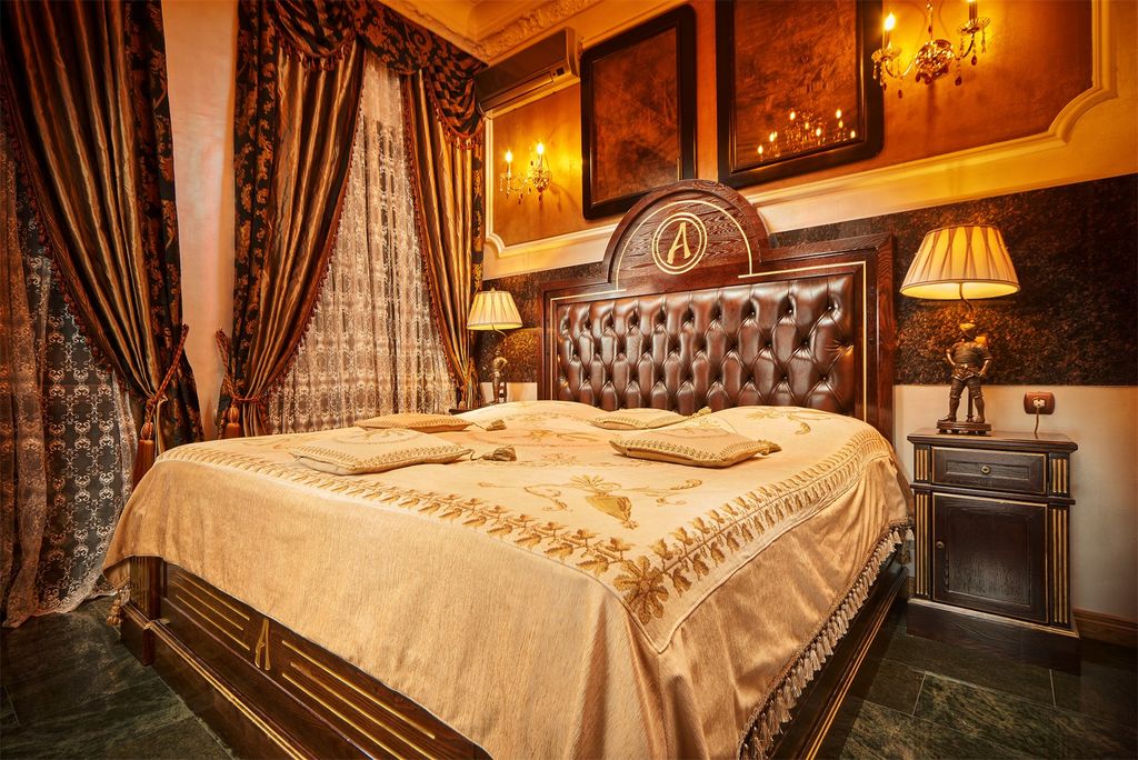 Villa Art Deco Анна — Двухместный номер с 1 кроватью двухкомнатный люкс