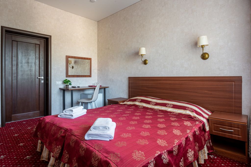 Афродита — Двухместный номер с 1 кроватью стандарт с балконом