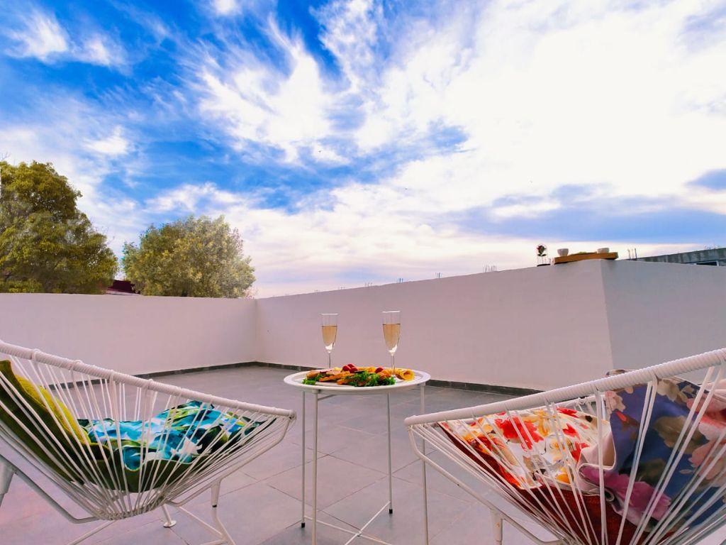 Антарес — Двухместный номер с 1 кроватью Супериор с общей террасой