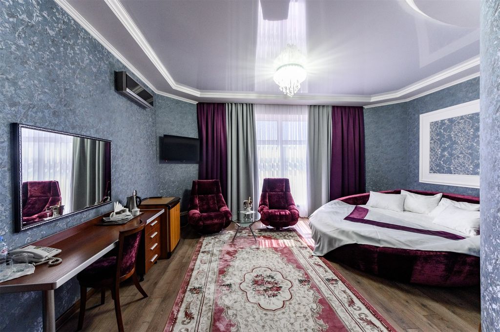 Бриз — Двухместный номер с 1 кроватью Люкс с джакузи